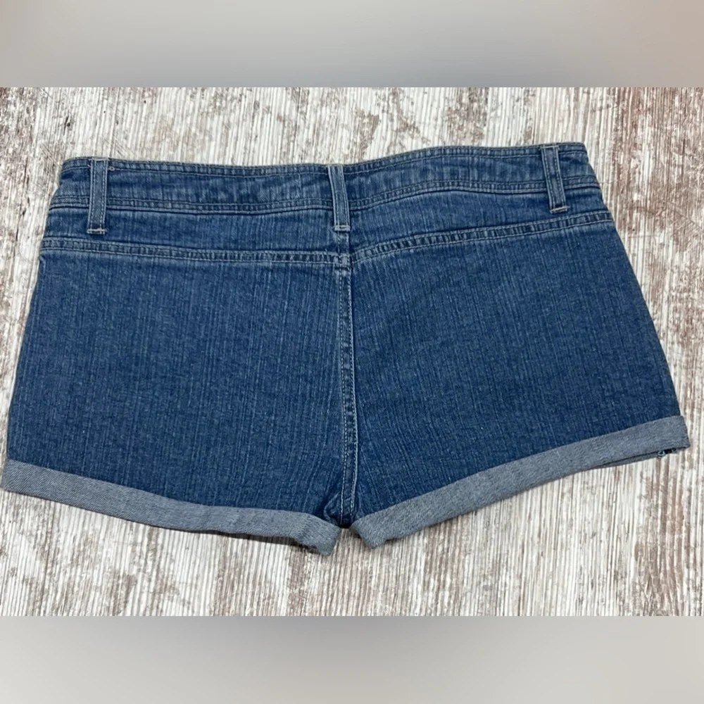 Junior Denim Short Shorts - Scarlet Boulevard